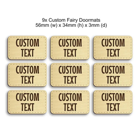 Custom Welcome Door Mats Family Crafts