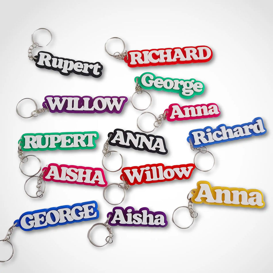 Acrylic Personalised Keyring