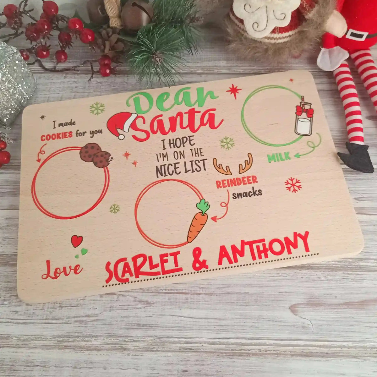 Customised Family Tradition Treat Board