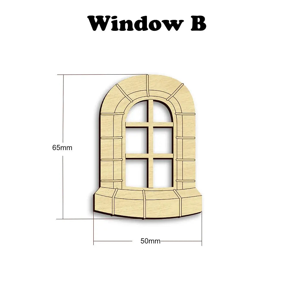 stone effect windows option b