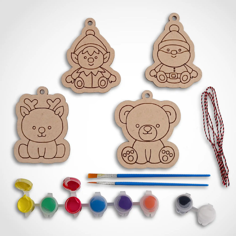 Christmas DIY Craft Kit - Seasonal Home Decor Crafting