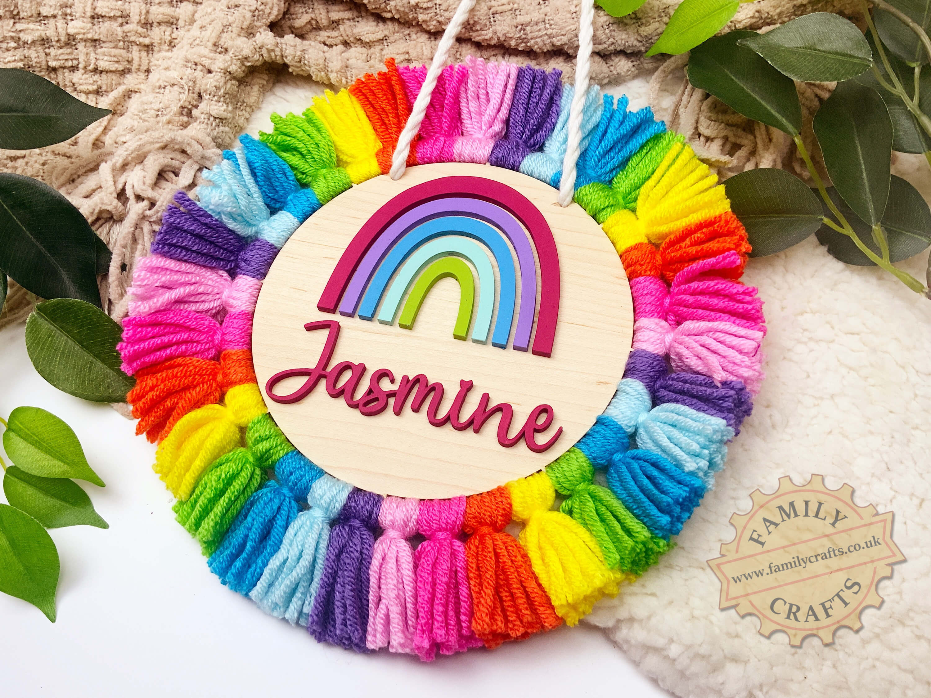 Macrame Personalised Name Sign