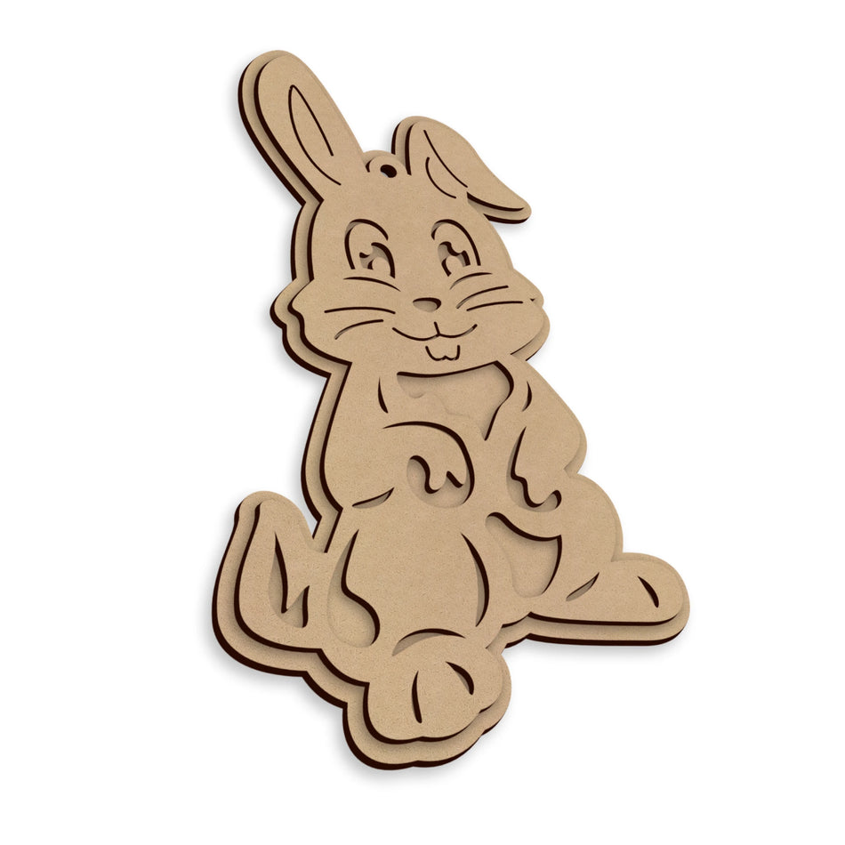Easter Bunny Hanging Plaque