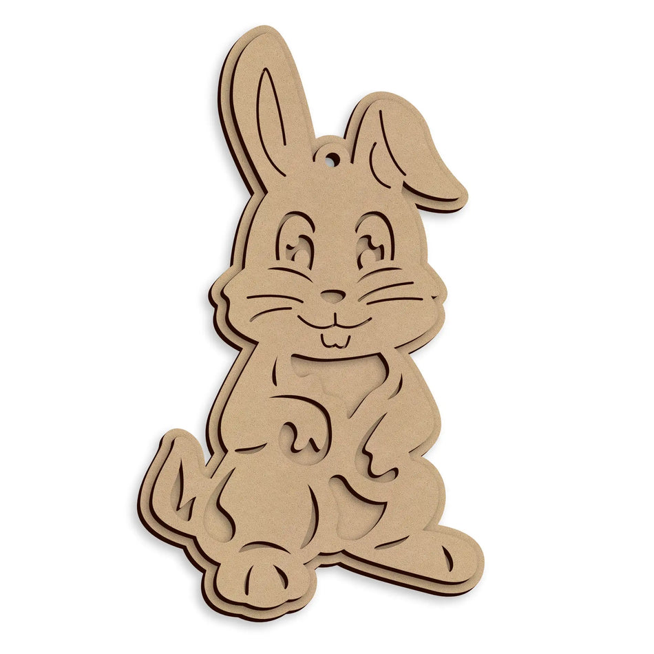 Easter Bunny Hanging Plaque
