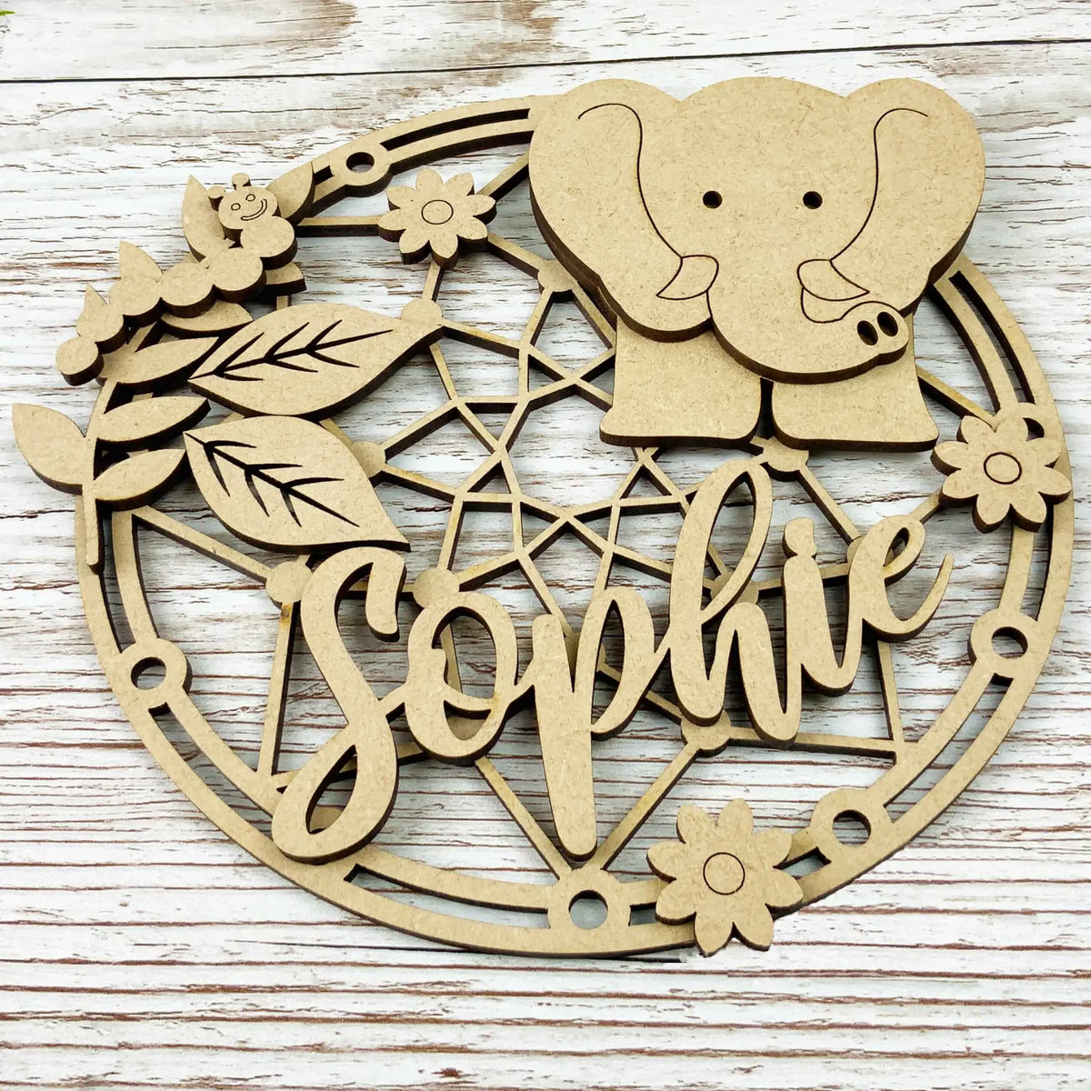 Elephant Jungle Dream Catcher