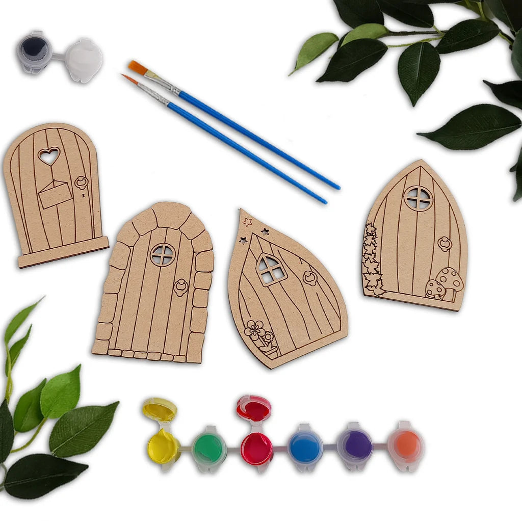 Fairy Door Wooden Painting Kit for Kids