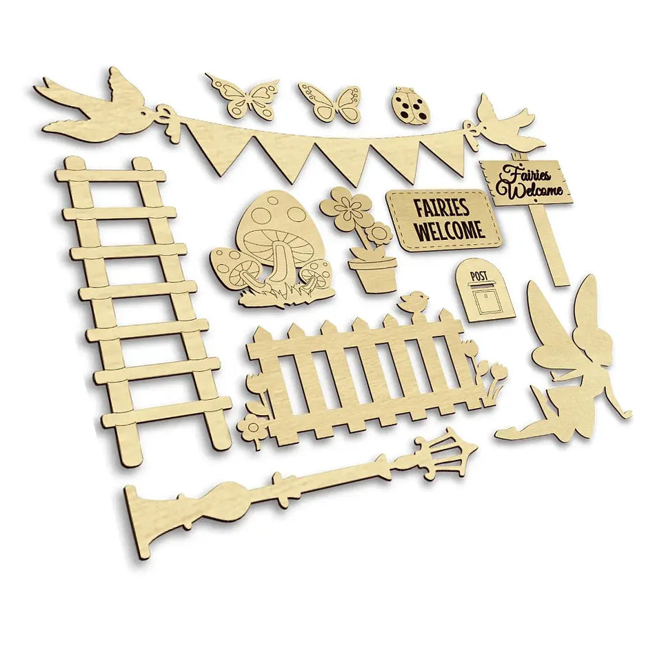 Deluxe Fairy Door Accessory Pack
