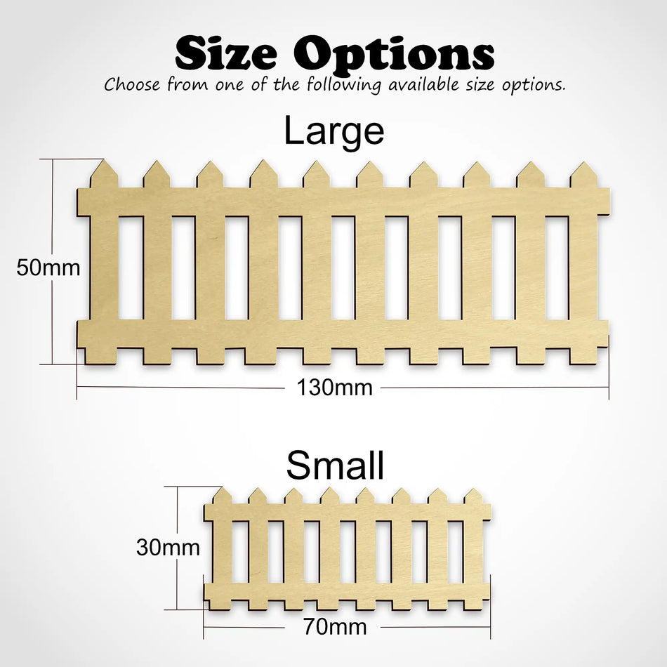Fairy Garden Picket Fence