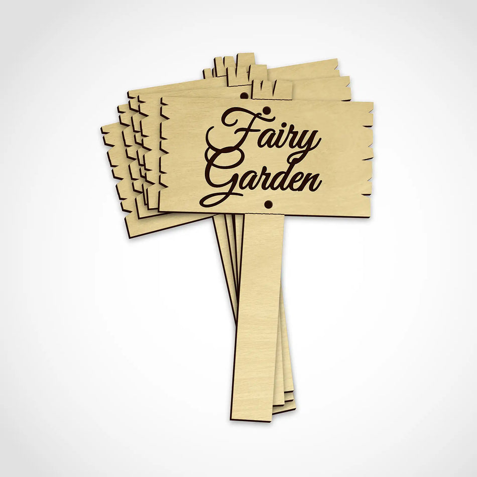 Fairy Garden Sign Posts