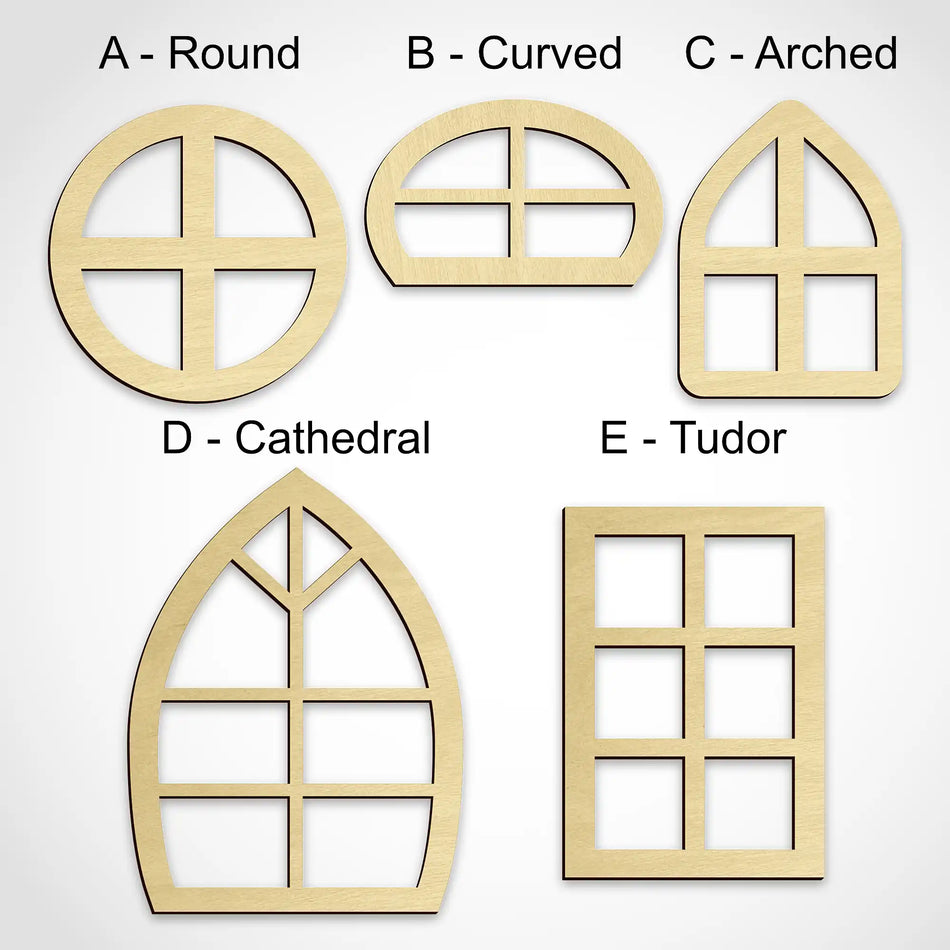 Fairy House Windows