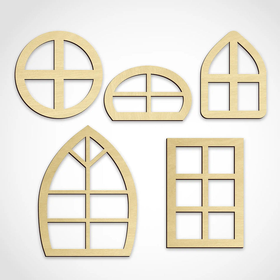 Fairy House Windows