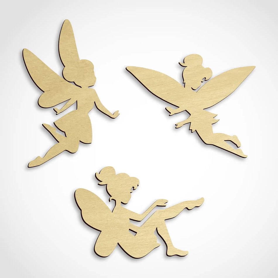 Fairy Silhouette Craft Shapes
