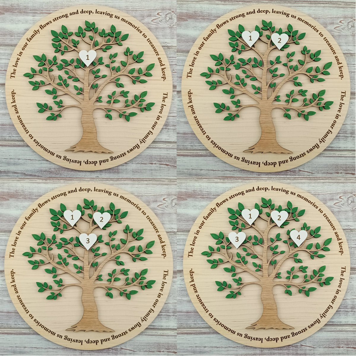 Custom Wooden Family Tree Gifts