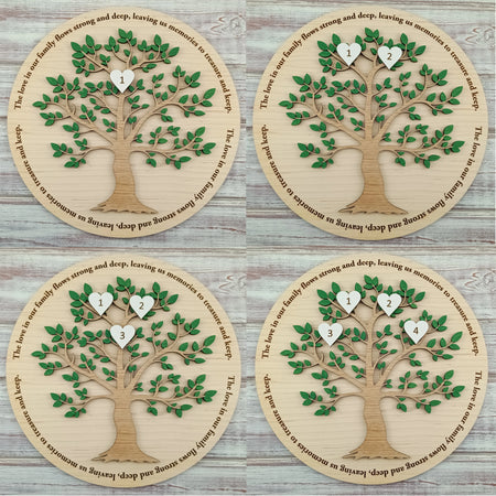 Custom Wooden Family Tree Gifts