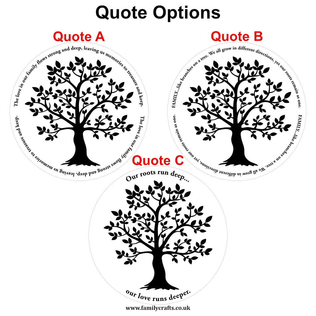 Quote Tree Sign Good Family Tree Quotes Quote & Typography Prints Family, Friendship