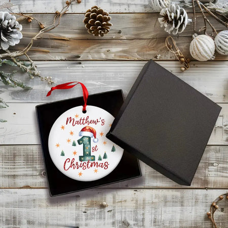 Personalised Baby's First Milestone Ornament
