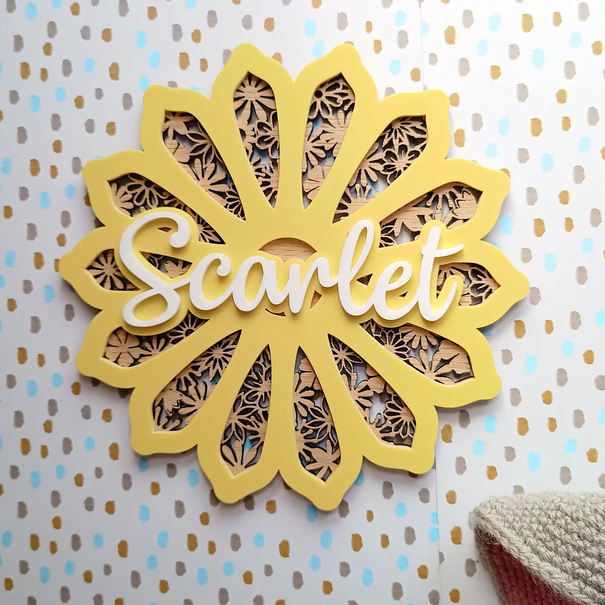 Personalised Playroom Name Sign