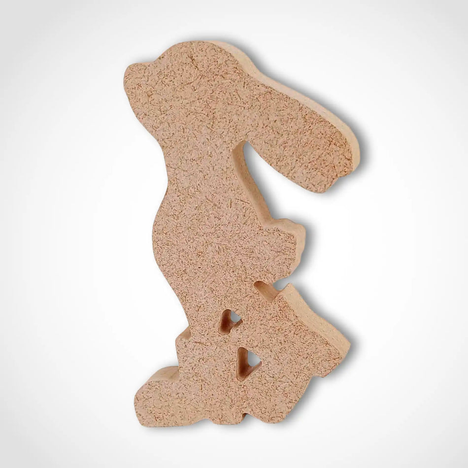Freestanding Blank Wooden Shape