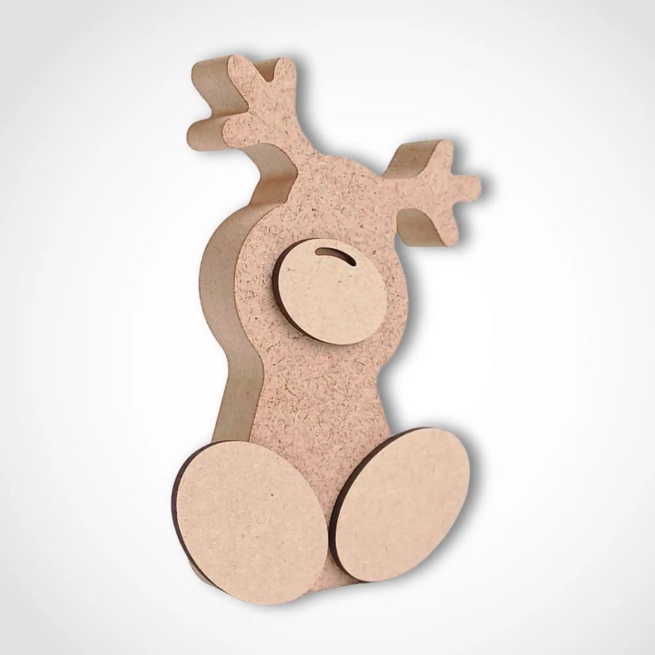 Wonky Reindeer Craft Shapes