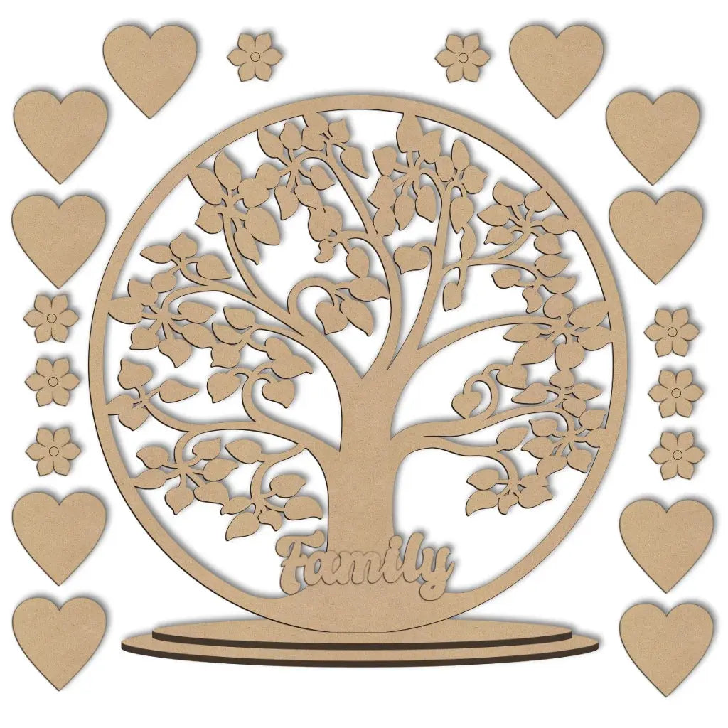 Freestanding Family Tree of Life Family Crafts