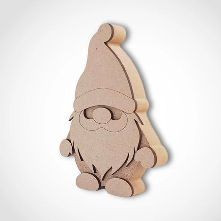 Festive Gnome Craft Shape