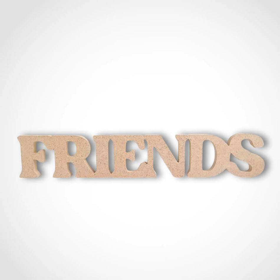 Freestanding Craft Wooden MDF Blank Shapes