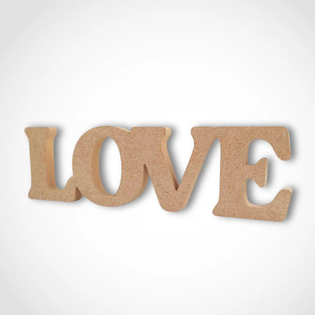 Standalone Love Sign Plaque