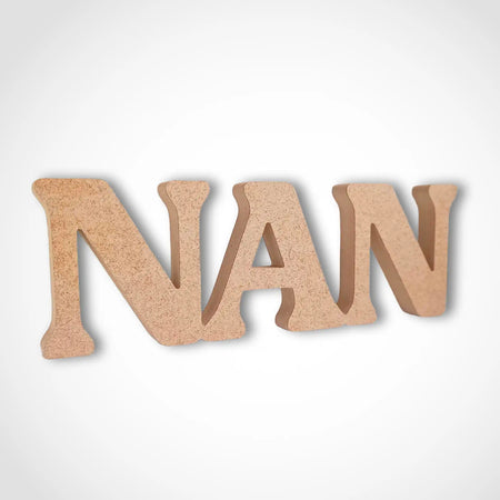 Freestanding Nan Sign