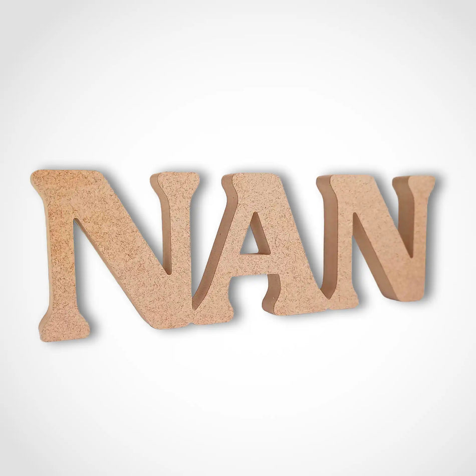 Freestanding Nan Sign