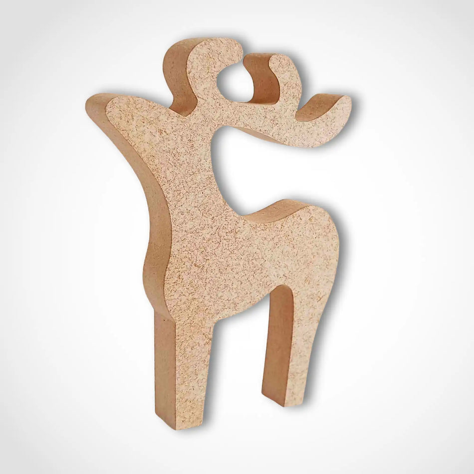 Freestanding Christmas Reindeer Shape