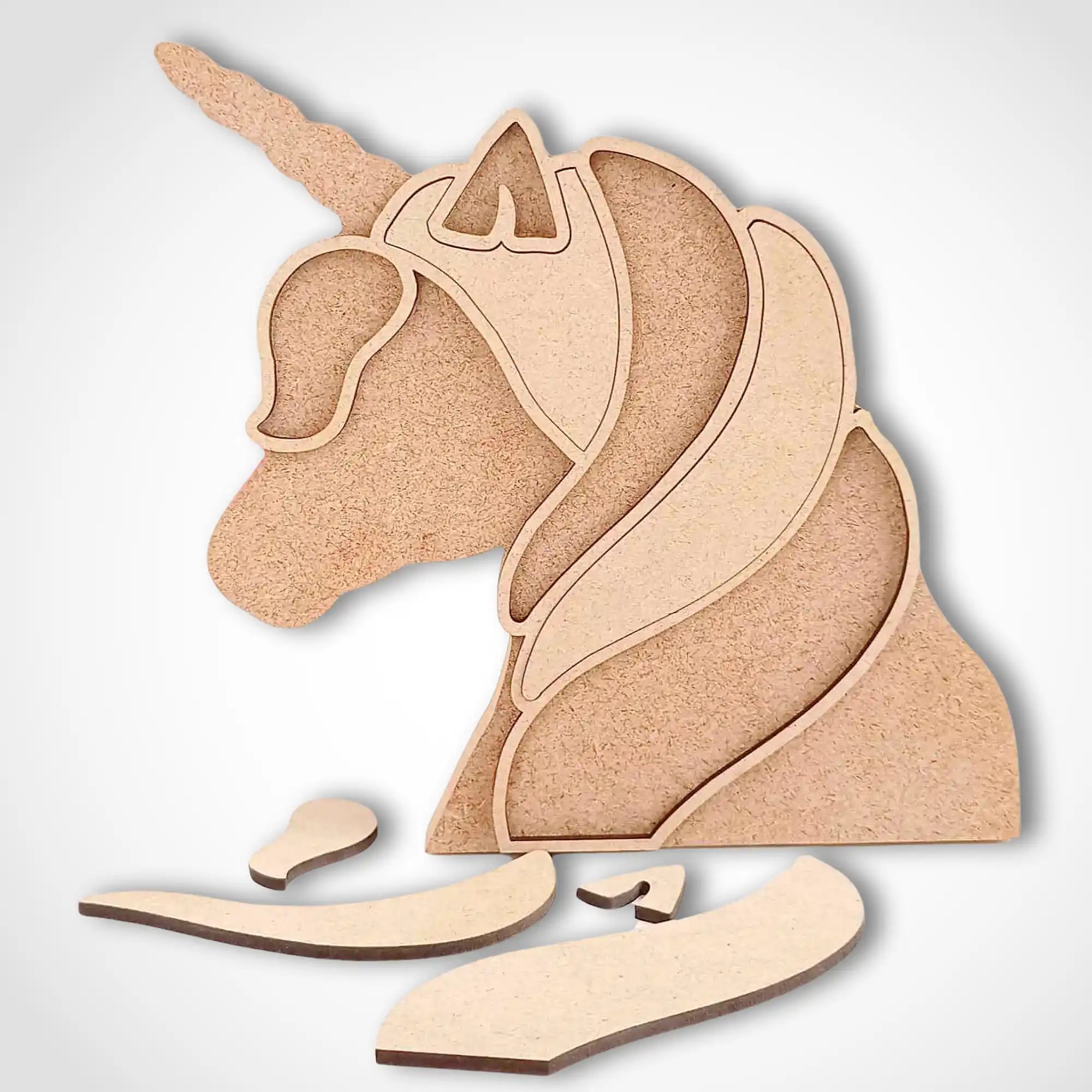 Standalone Unicorn Craft Shapes