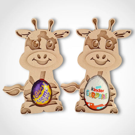 Freestanding Giraffe Egg Holder