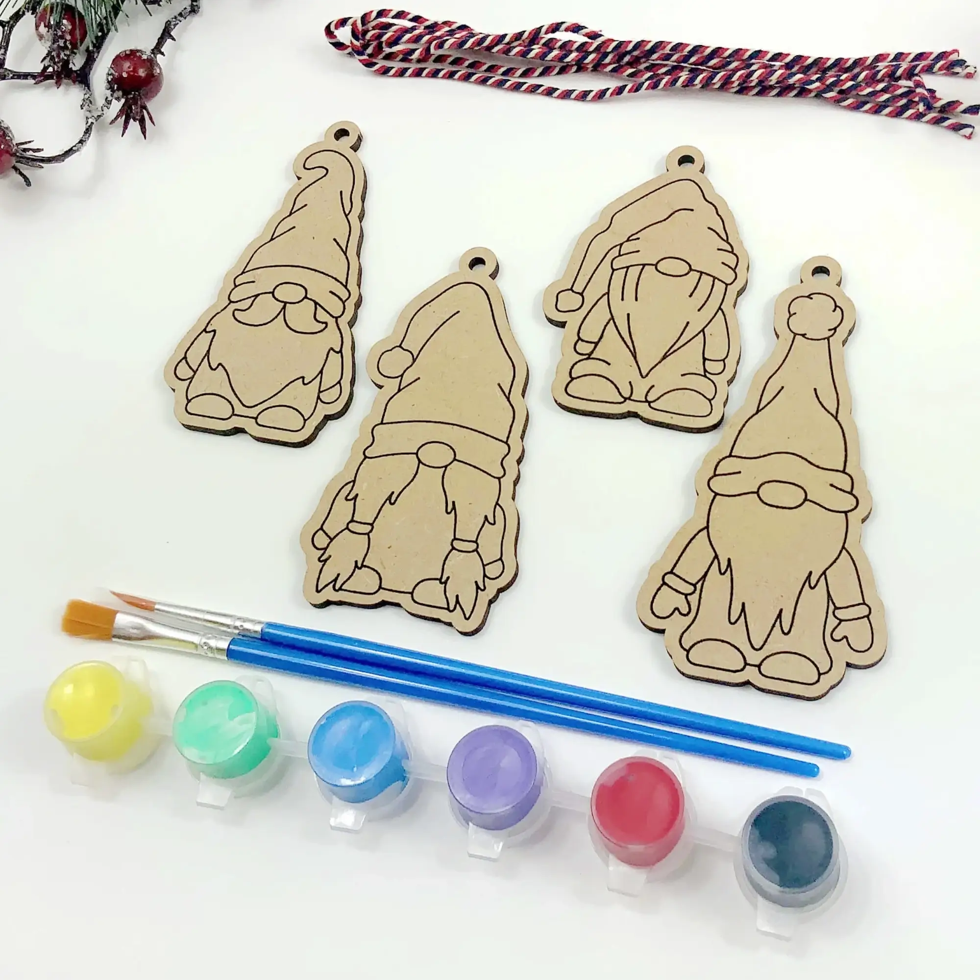 Christmas Gnomes Craft Painting Kit