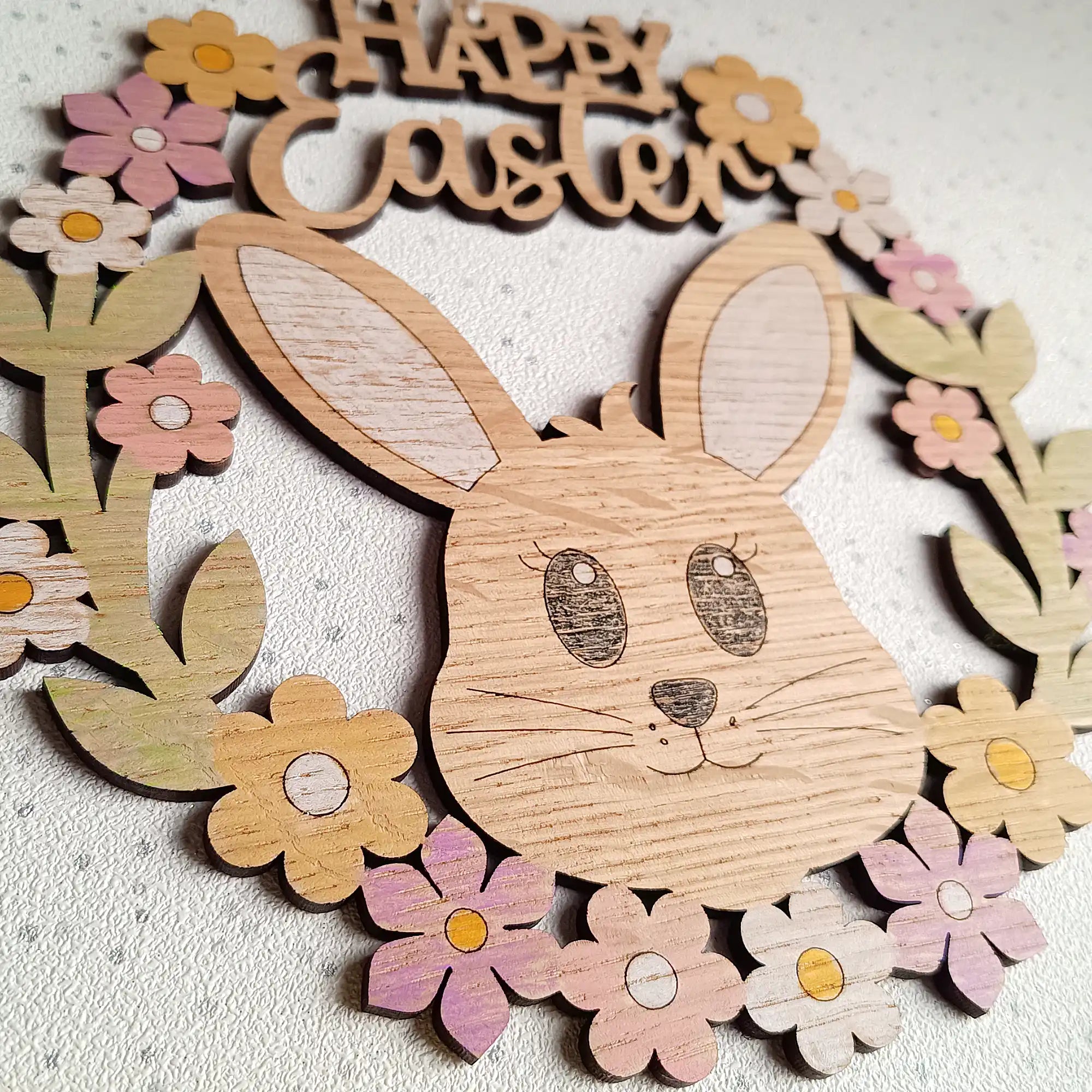 Finished Happy Easter Sign