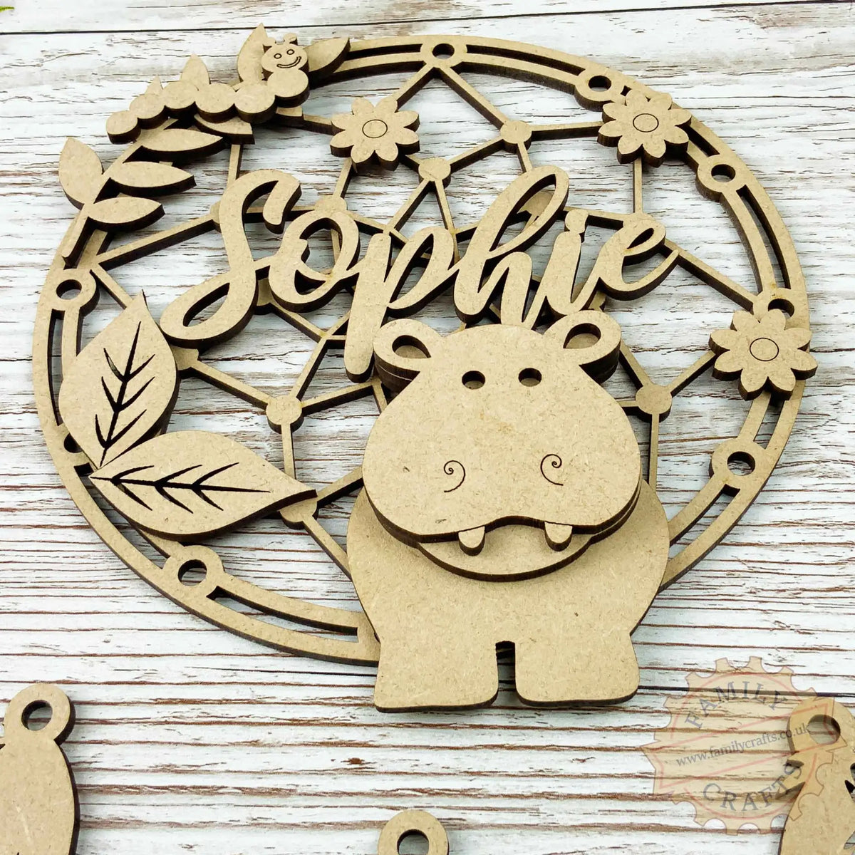 Hippo Themed Dreamcatcher