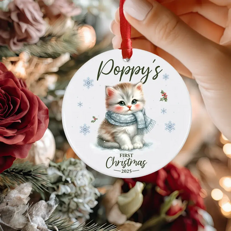 Baby's First Milestone Family Tradition Ornament