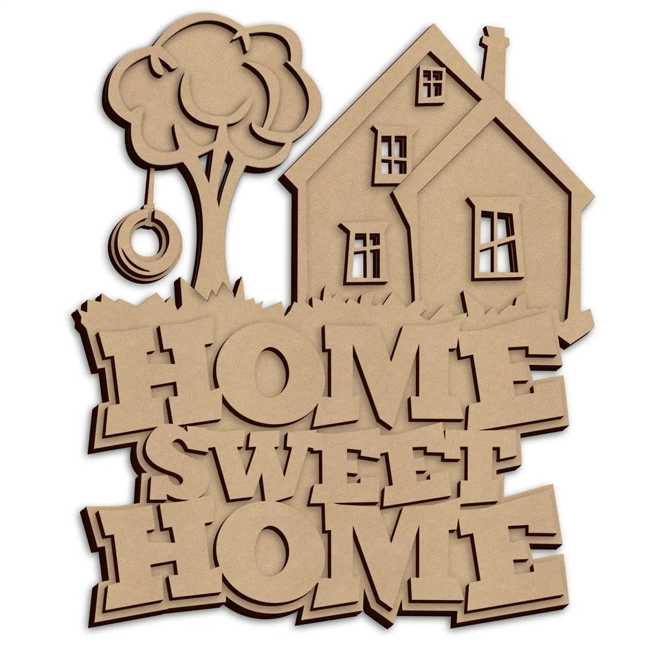 Home Sweet Home Wall Plaque