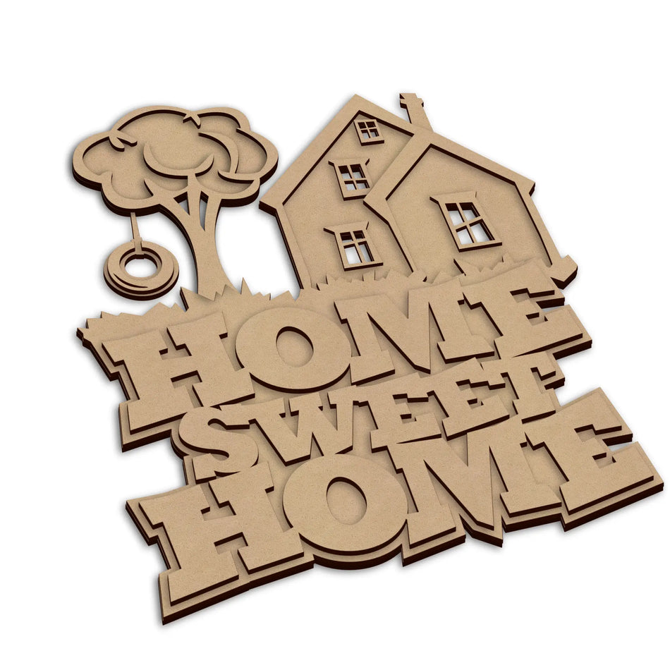 Home Sweet Home Wall Plaque