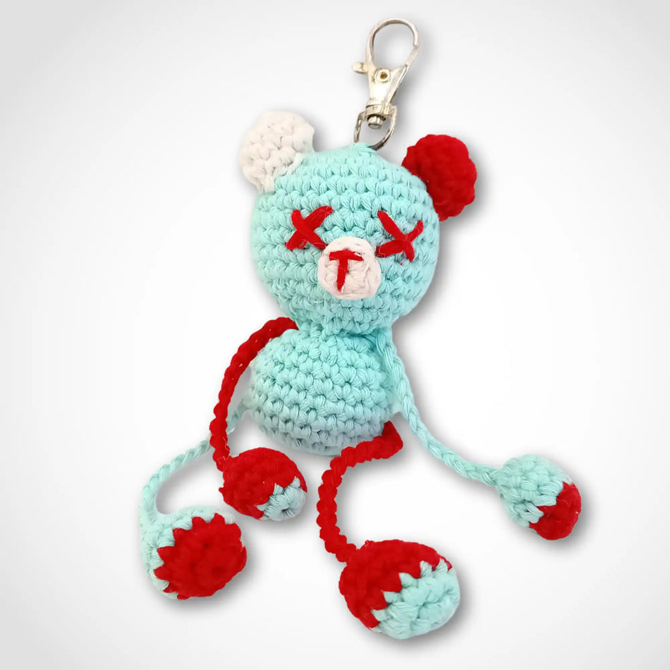 Crochet Bear Keyring