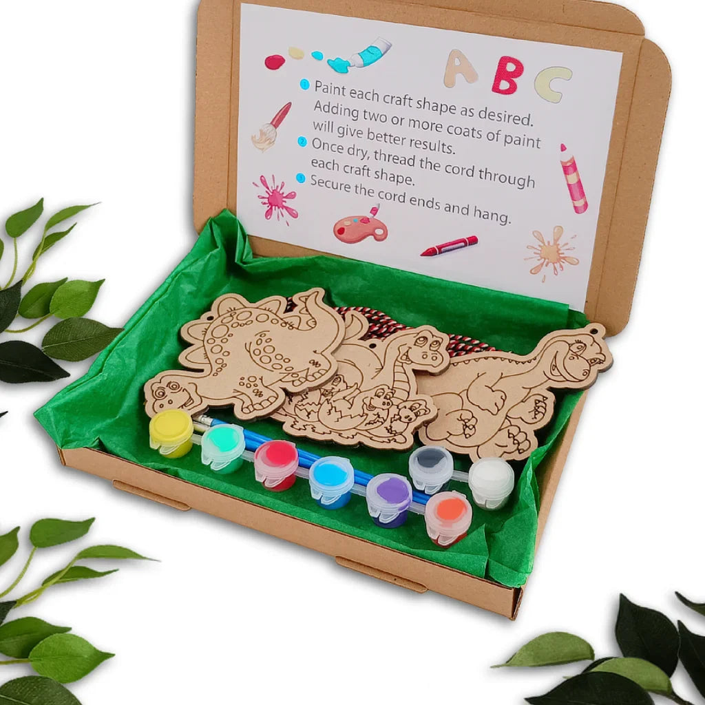 dinosaur painting kit