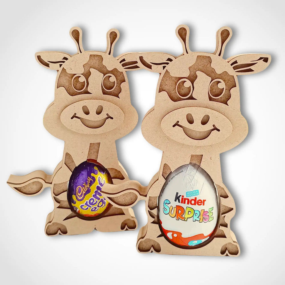 MDF Giraffe Shape Creme Egg Holder