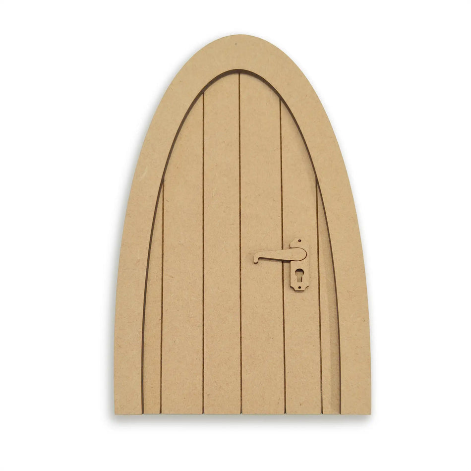 Arched Fairy Door Craft Kit - Layered Fairy Door Decoration