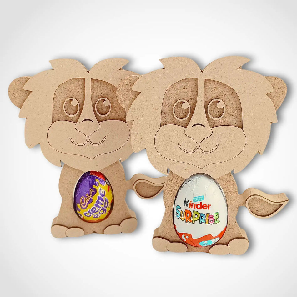Freestanding Lion Egg Holder