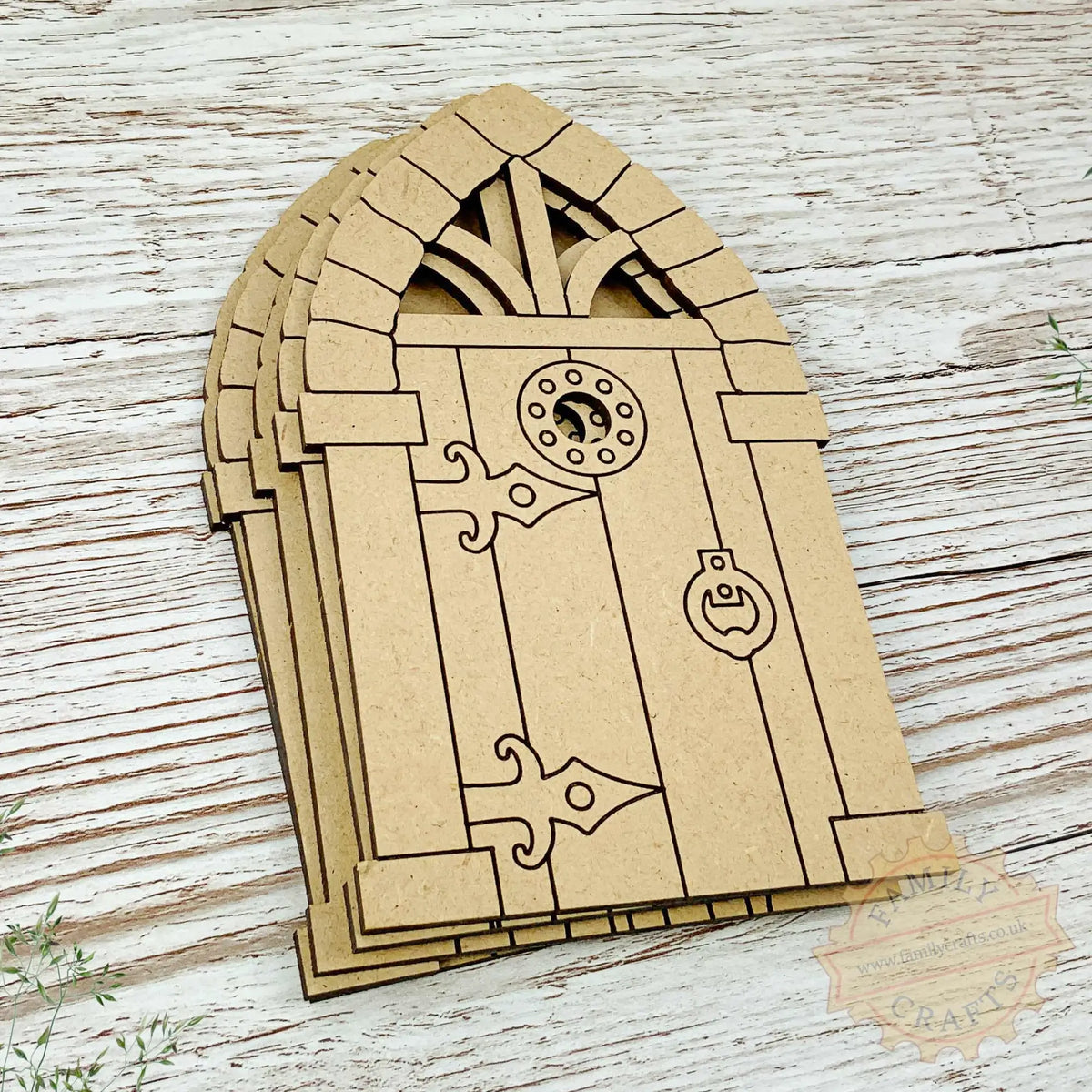 Medieval Miniature Fairy Door Craft Blanks