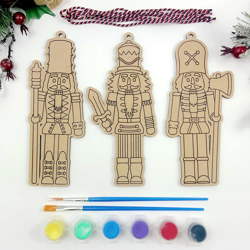 Christmas Nutcracker Painting Craft Kit