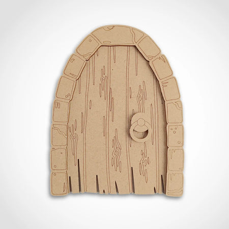 Old Wooden Fairy Door Craft Kit