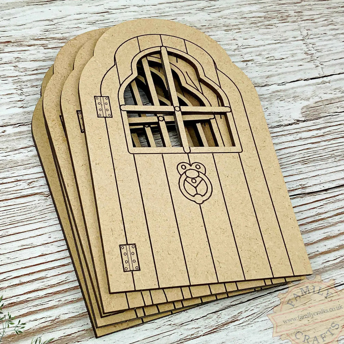 Ornate Miniature Fairy Door Craft Blanks