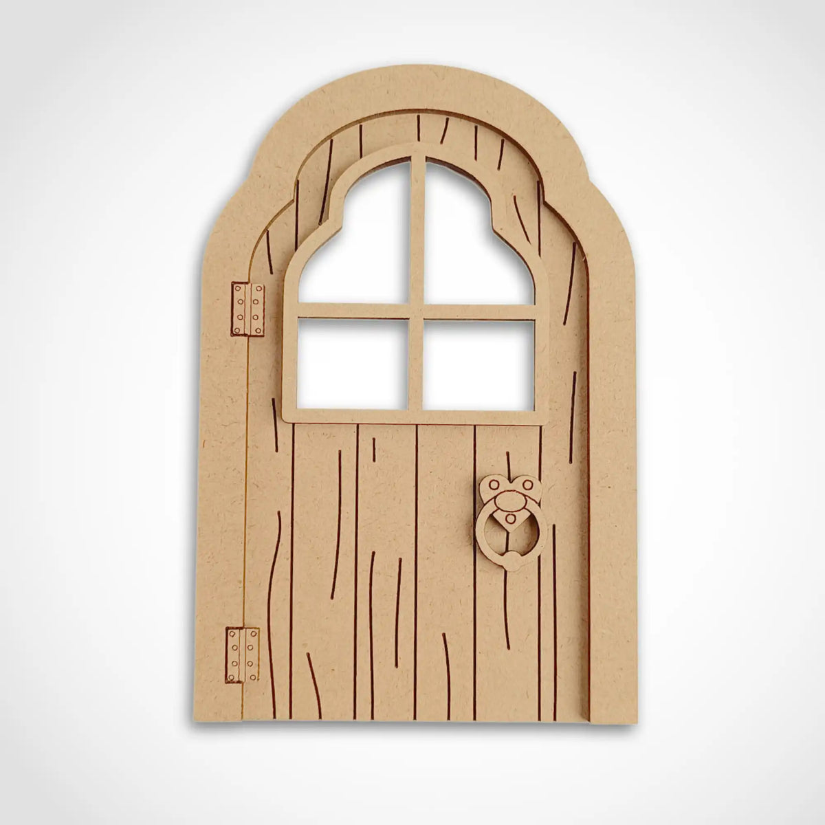 Ornate Fairy Door Craft Kit with Woodgrain