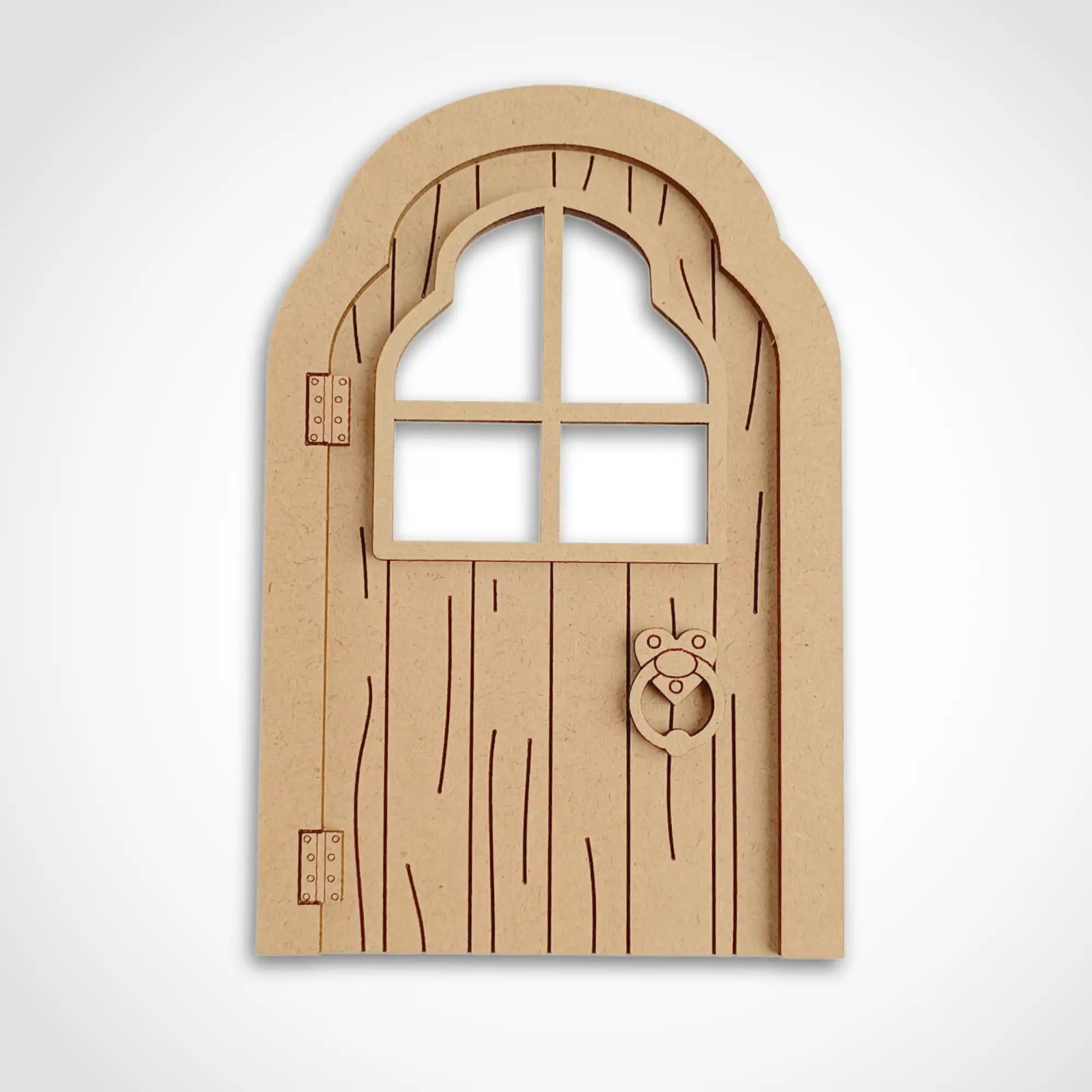 Ornate Fairy Door Craft Kit with Woodgrain