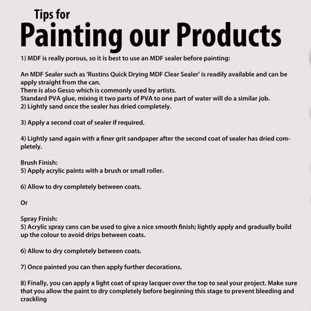 Painting Tips